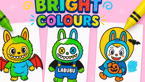 Juego de colorear labubu screenshot