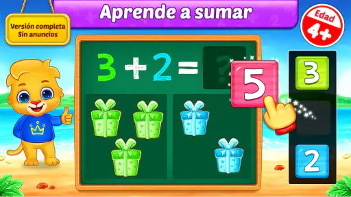 Juegos de matemáticas niños screenshot