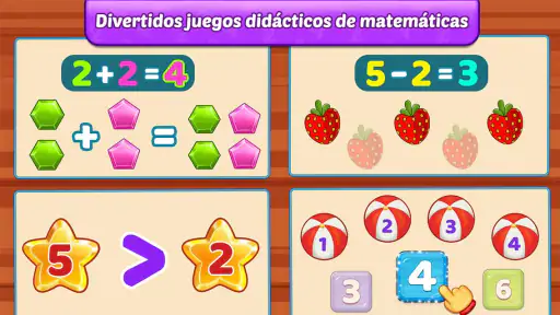 Juegos de matemáticas niños screenshot
