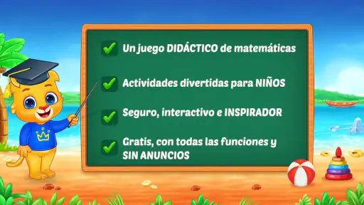 Juegos de matemáticas niños screenshot