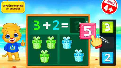 Juegos de matemáticas niños screenshot