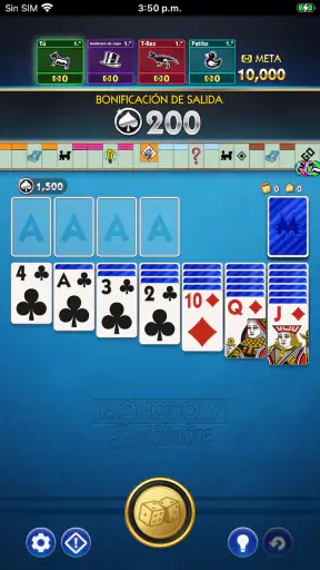 Juegos: MONOPOLY Solitaire screenshot