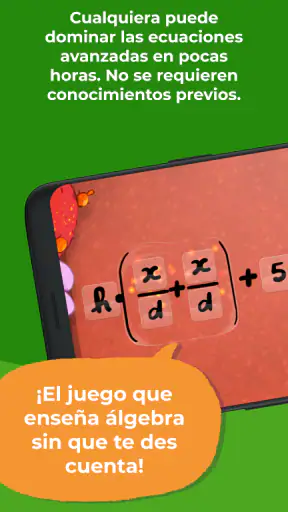 Kahoot! Álgebra 2 de DragonBox screenshot