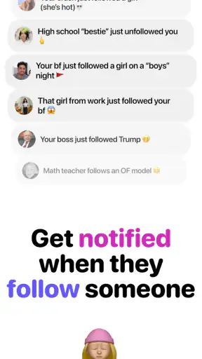 Katch: Recent Follow Tracker screenshot