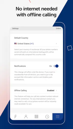 KeepCalling International screenshot