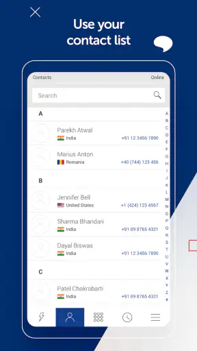 KeepCalling International screenshot