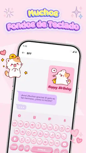 Keyboard Themes: Emoji Fonts screenshot