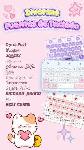 Keyboard Themes: Emoji Fonts screenshot