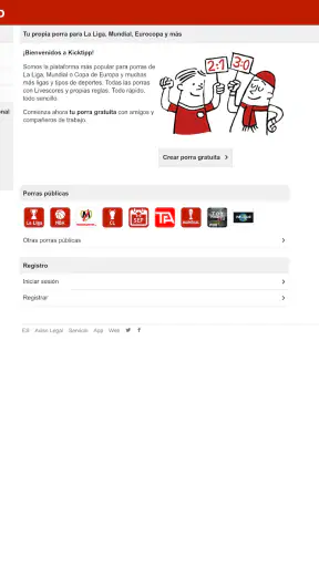Kicktipp - La porra aplicación screenshot