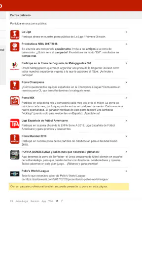 Kicktipp - La porra aplicación screenshot