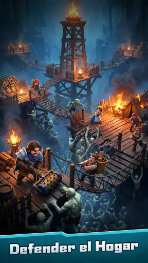 Kingdom Fall: Defensa Zombi screenshot