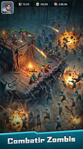 Kingdom Fall: Defensa Zombi screenshot