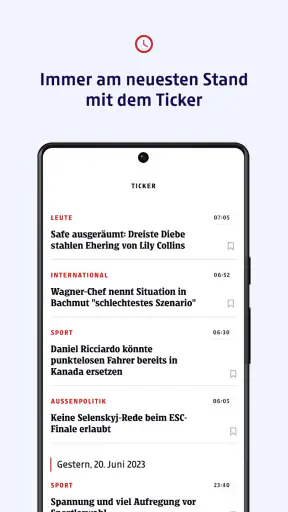 Kleine Zeitung screenshot