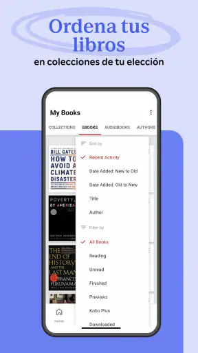 Kobo Books eBooks Audiolibros screenshot
