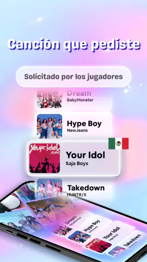 Kpop Beat Tiles Juego de piano screenshot