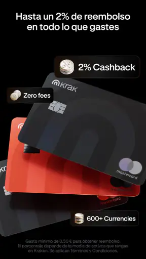 Krak:  Tarjeta y Cashback screenshot