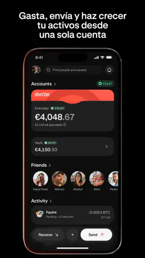 Krak:  Tarjeta y Cashback screenshot