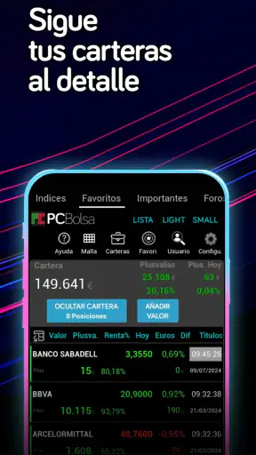 La Bolsa Ibex35 En Tiempo Real screenshot