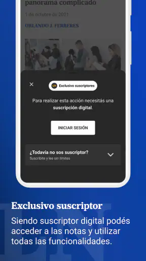LA NACION screenshot