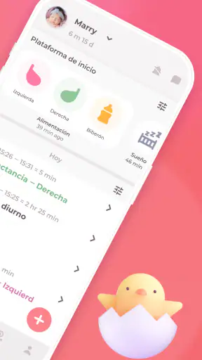 Lactancia y Baby tracker Erby screenshot