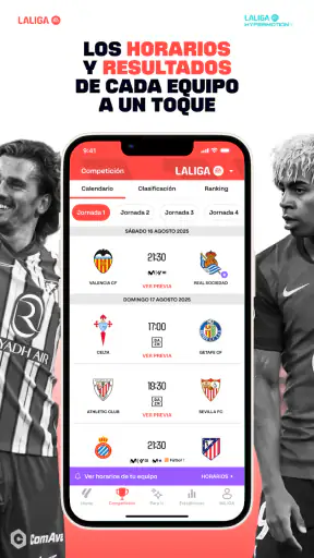 LALIGA App Oficial 2025/26 screenshot