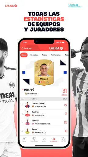 LALIGA App Oficial 2025/26 screenshot