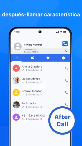 Lanzador de lamadas telefónics screenshot