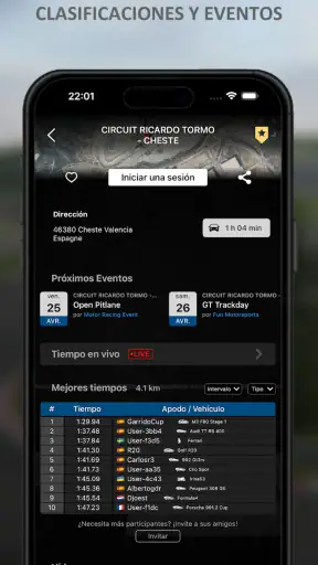 LapTrophy - Crono Circuito screenshot