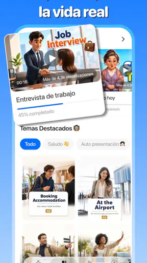 LearnUp: Aprender Idiomas screenshot