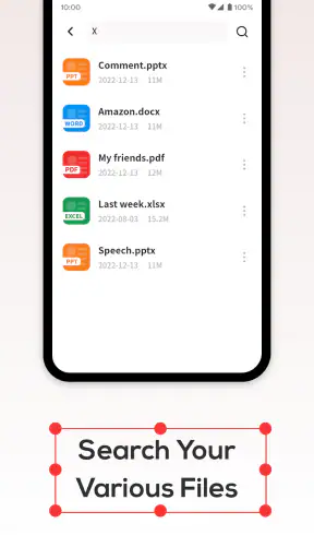 Lector de archivos PDF screenshot