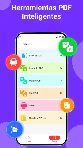 Lector de documentos y PDF screenshot