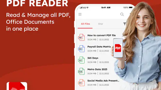 Lector de PDF, Abrir PDF screenshot