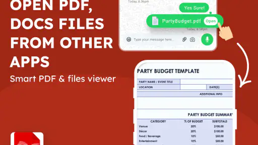 Lector de PDF, Abrir PDF screenshot
