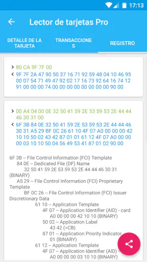 Lector de tarjetas Pro (EMV) screenshot