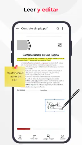 Lector PDF y Documentos screenshot