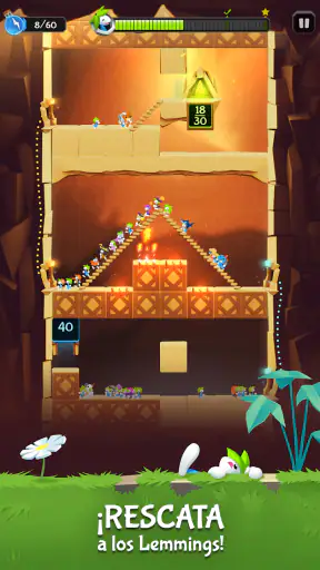 Lemmings - Puzzle Adventure screenshot