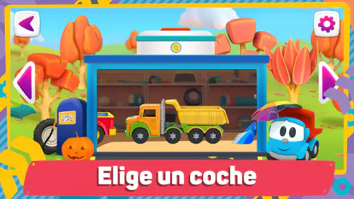 Leo 2 Coches Juegos para Niños screenshot