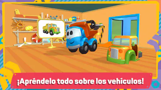 Leo 2 Coches Juegos para Niños screenshot