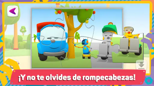 Leo 2 Coches Juegos para Niños screenshot