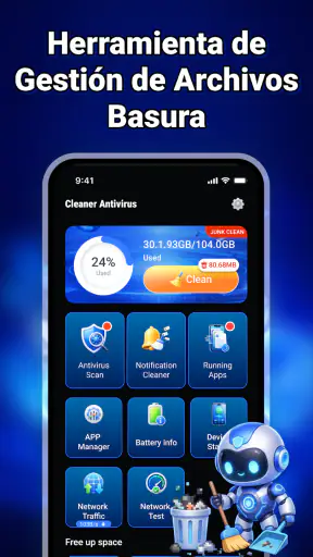 Limpiador Antivirus screenshot