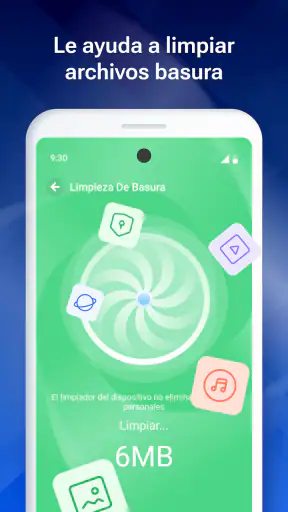 Limpiador de archivos basura screenshot
