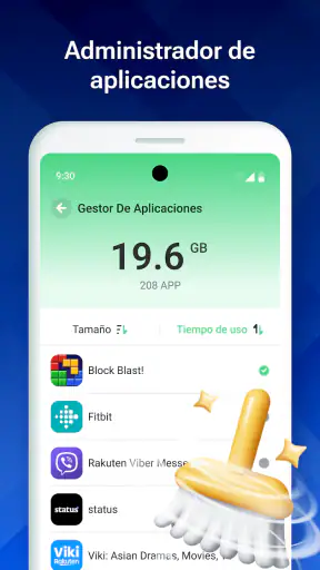 Limpiador de archivos basura screenshot