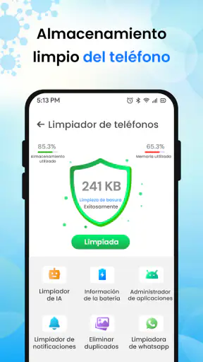 Limpiador De Teléfono - Limpia screenshot