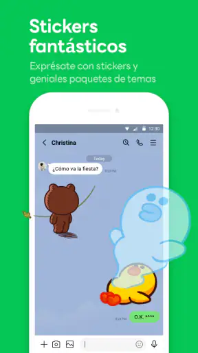 LINE: Llama y mensajea screenshot