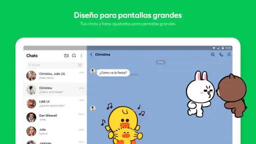 LINE: Llama y mensajea screenshot