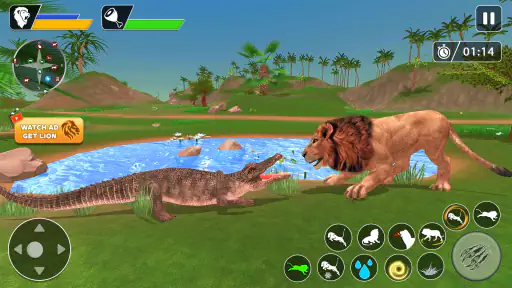 Lion Games Animal Simulator 3D screenshot