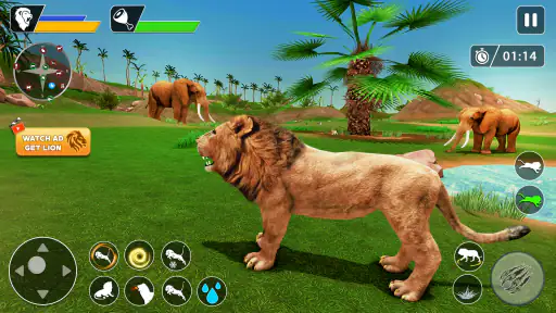 Lion Games Animal Simulator 3D screenshot