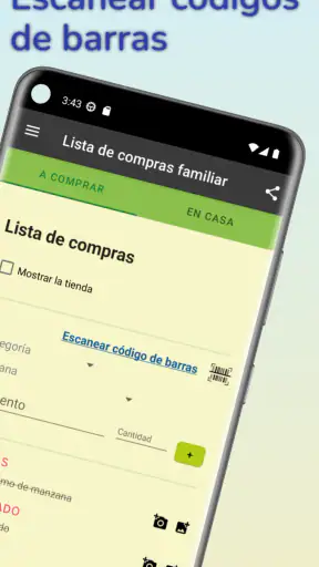 Lista de la Compra Compartida screenshot