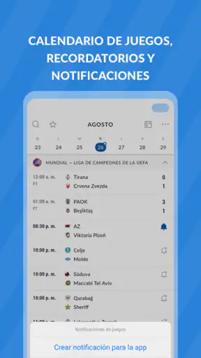 Live Futbol TV - Horarios screenshot