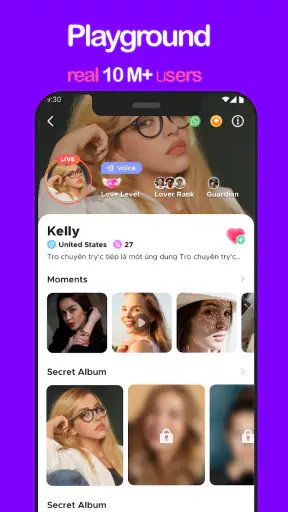 Live video call - Popa screenshot